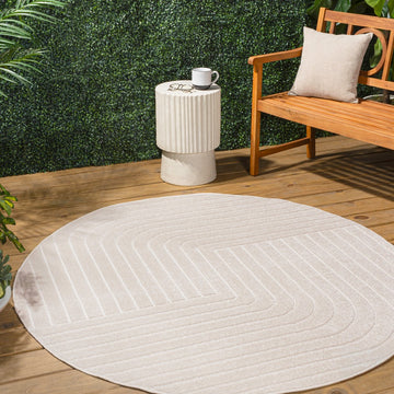Odense Minimalist Angle Geometric Area Rug